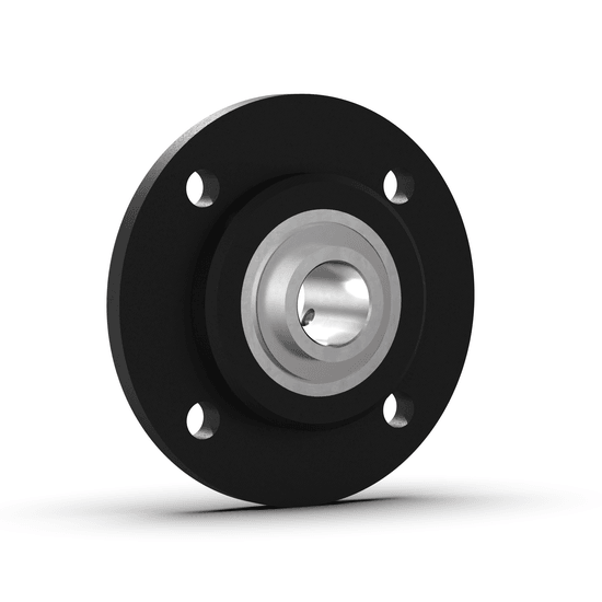 RMEY25-XL-N INA - Flanschlager-Gehäuseeinheit with white background