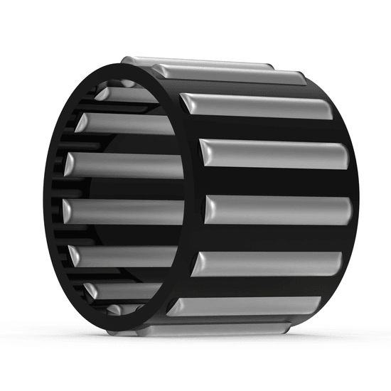 K37-42-17 INA - Nadelkranz with white background