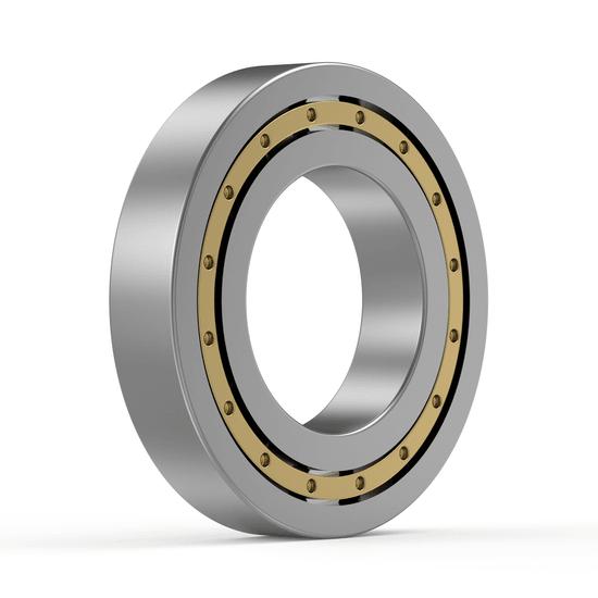 NU310 ECM SKF - Zylinderrollenlager with white background