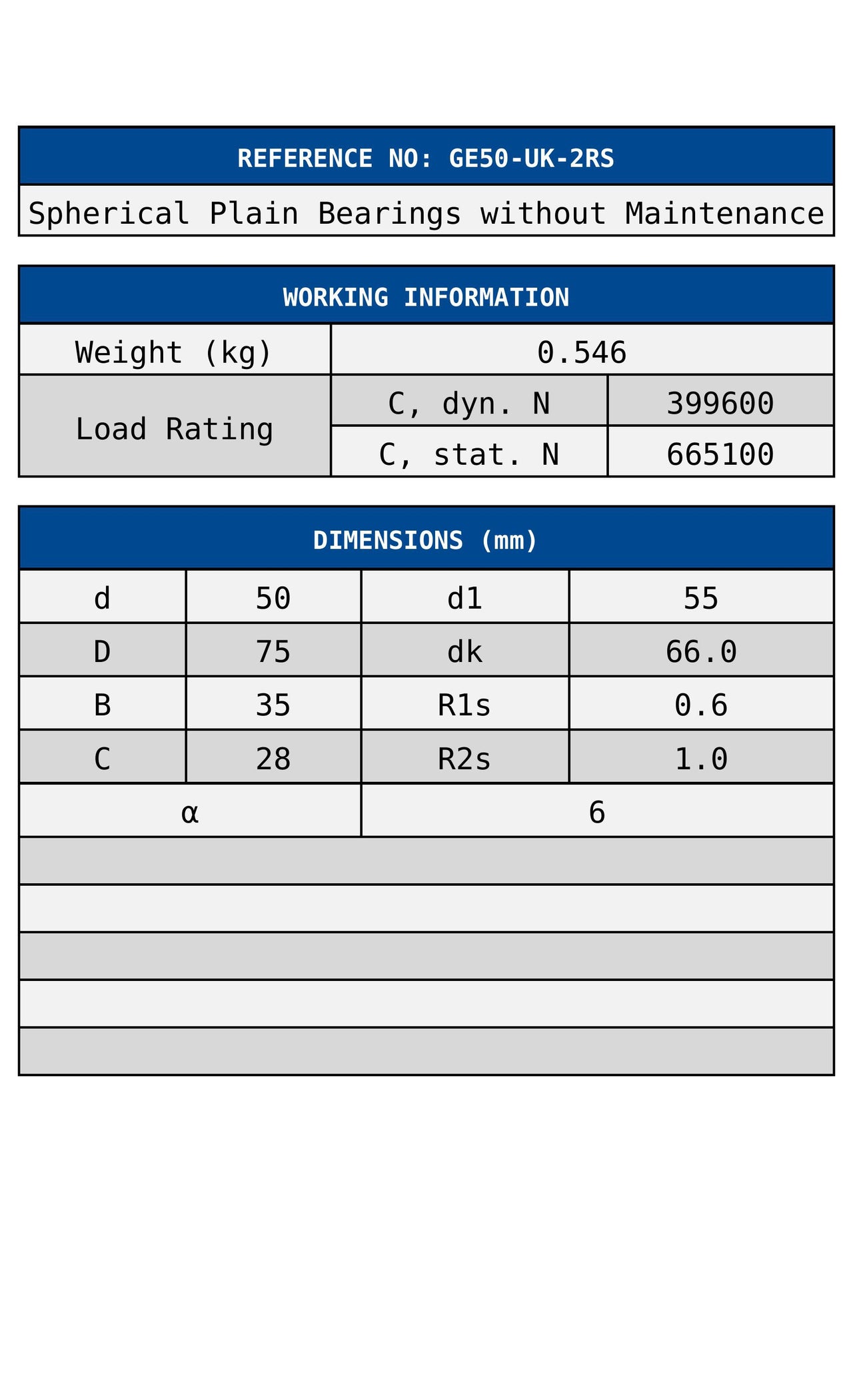 GE50-KUC-2RS ZEN